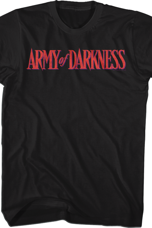 Movie Logo Army Of Darkness T-Shirt - main product image