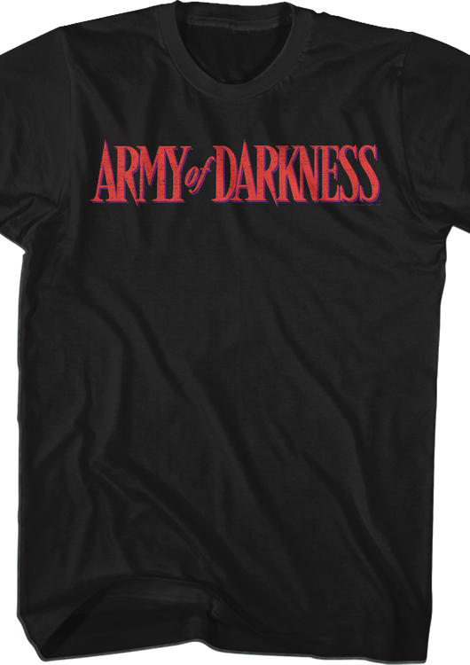 Movie Logo Army Of Darkness T-Shirt - main product image