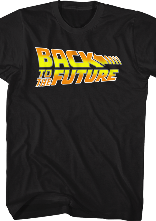 Movie Logo Back to the Future T-Shirt - main product image