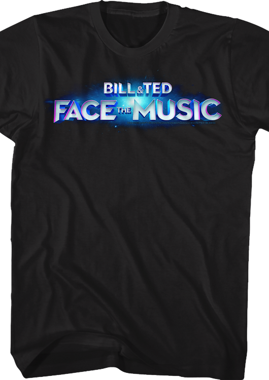 Movie Logo Bill and Ted Face the Music T-Shirt - main product image