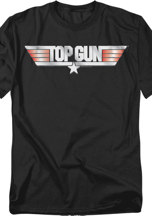 Movie Logo Top Gun T-Shirt - main product image