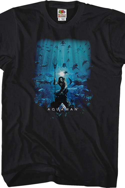 Movie Poster Aquaman T-Shirtmain product image