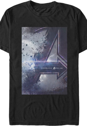 Movie Poster Avengers Endgame T-Shirt