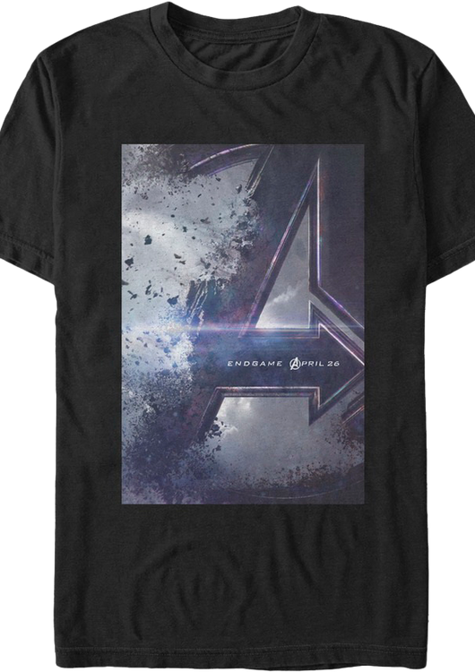Movie Poster Avengers Endgame T-Shirt - main product image