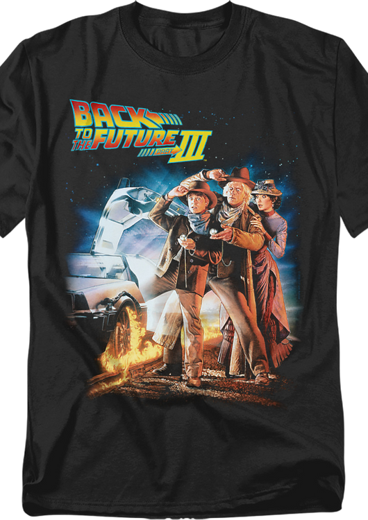 Movie Poster Back To The Future III Shirt - main product image
