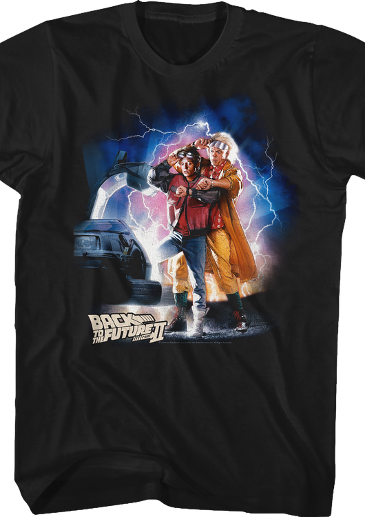 Movie Poster Back To The Future Part II T-Shirt - main product image