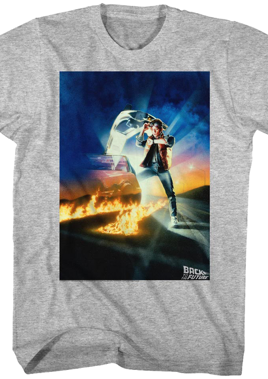 Michael J. Fox Movie Poster Back To The Future T-Shirt - main product image