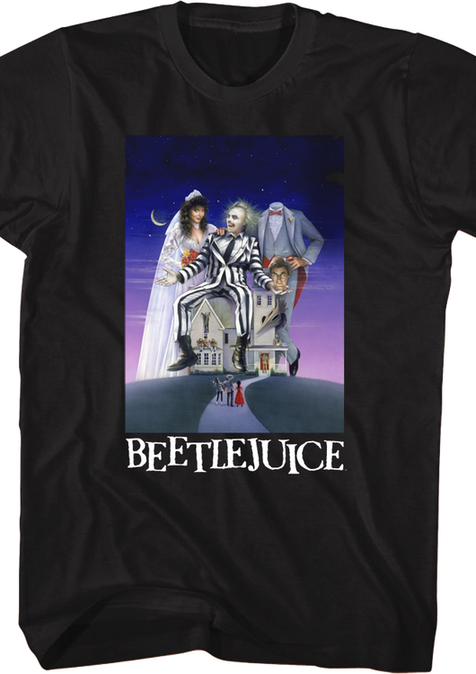 Movie Poster Beetlejuice T-Shirt - main product image