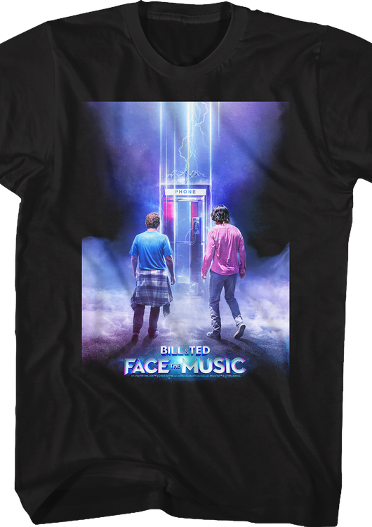 Movie Poster Bill and Ted Face the Music T-Shirt - main product image