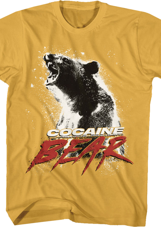 Movie Poster Cocaine Bear T-Shirt - main product image