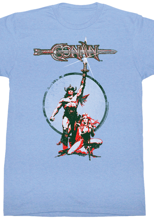 Movie Poster Conan The Barbarian T-Shirt - main product image