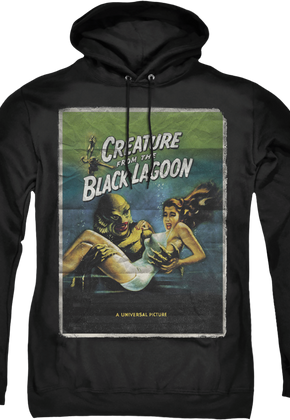Movie Poster Creature From The Black Lagoon Hoodie
