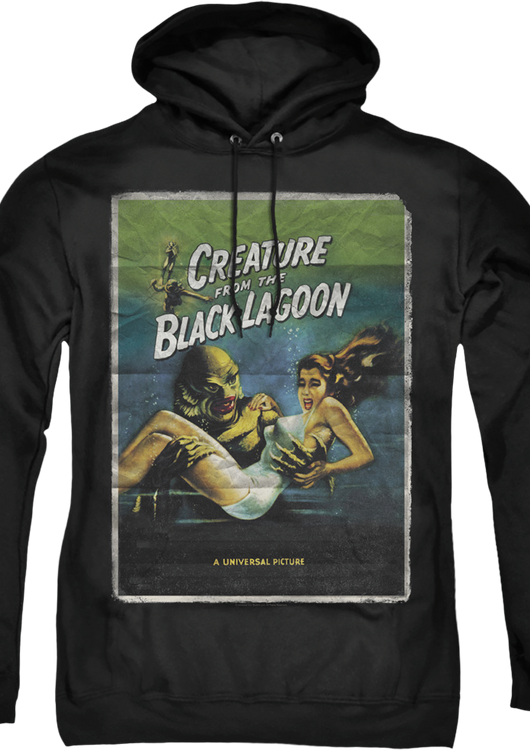 Movie Poster Creature From The Black Lagoon Hoodie - main product image