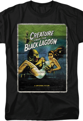 Movie Poster Creature From The Black Lagoon T-Shirt