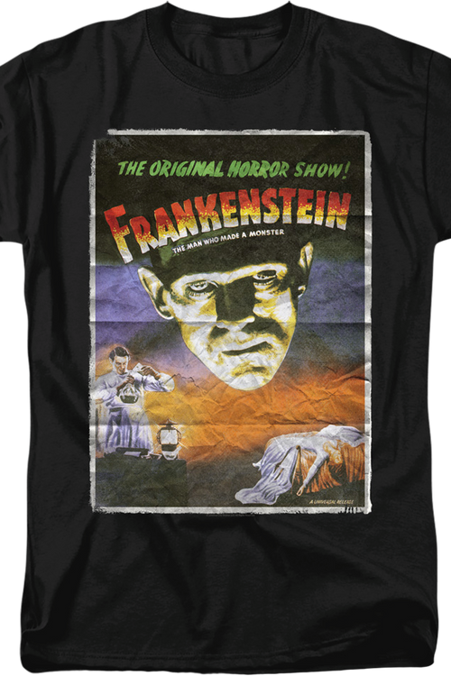 Movie Poster Frankenstein T-Shirtmain product image