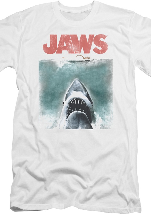 Movie Poster Premium Jaws T-Shirt - main product image