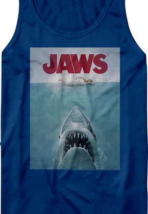 Movie Poster Jaws Tank Top