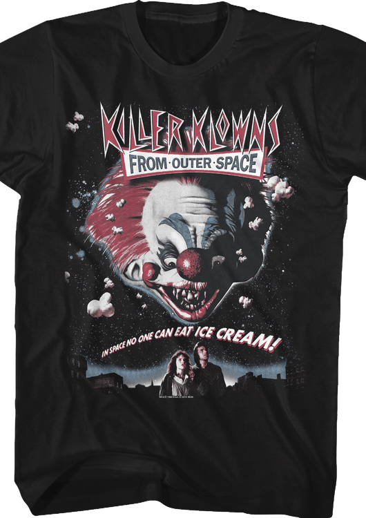 Movie Poster Killer Klowns From Outer Space T-Shirt - main product image