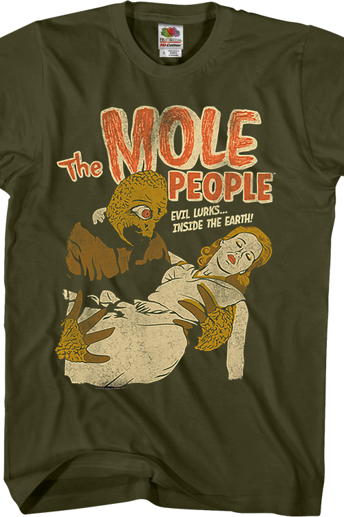 Movie Poster Mole People T-Shirt - main product image