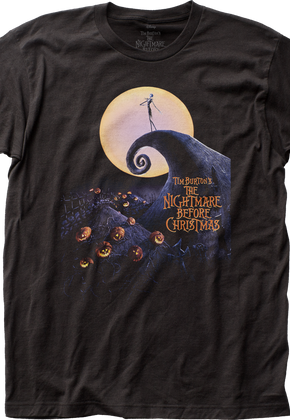 Movie Poster Nightmare Before Christmas T-Shirt