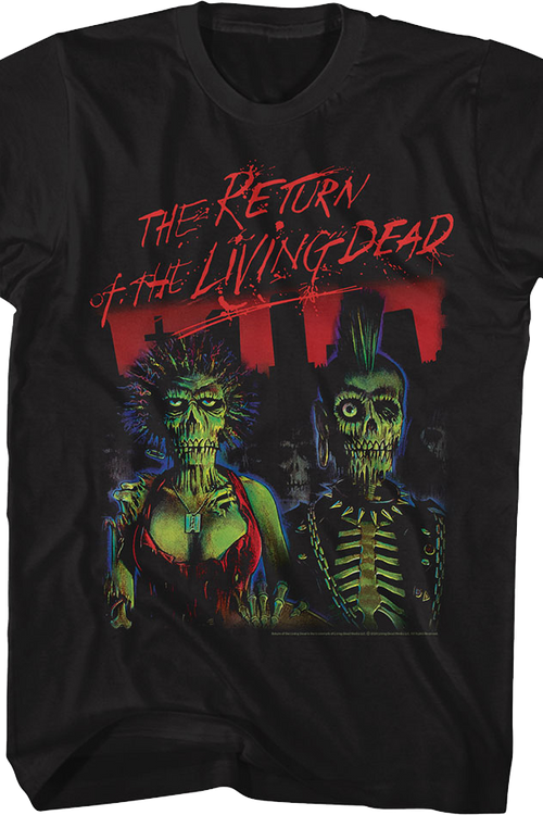 Movie Poster Return Of The Living Dead T-Shirtmain product image