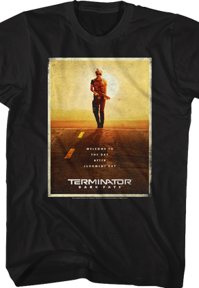 Movie Poster Terminator Dark Fate T-Shirt