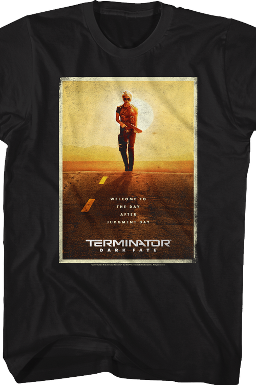 Movie Poster Terminator Dark Fate T-Shirtmain product image