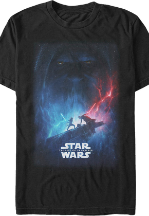 Movie Poster The Rise Of Skywalker Star Wars T-Shirt