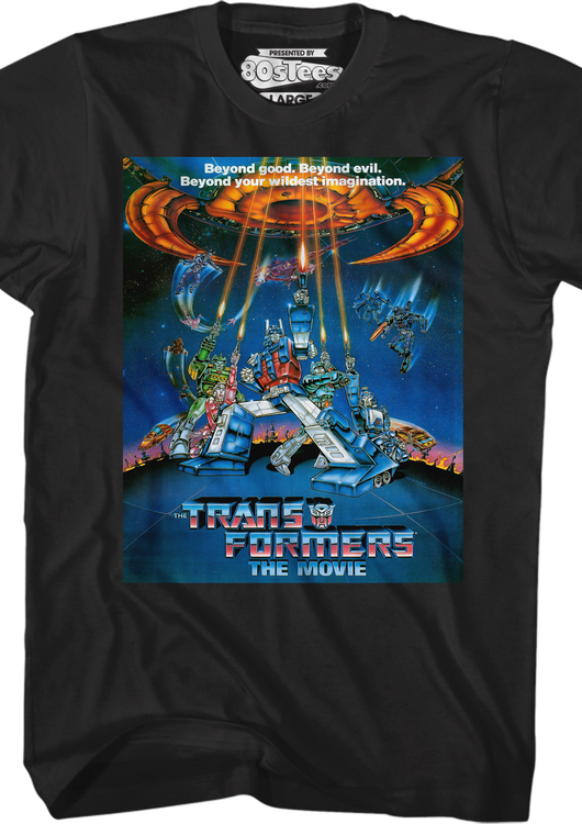 Movie Poster Transformers T-Shirt - main product image