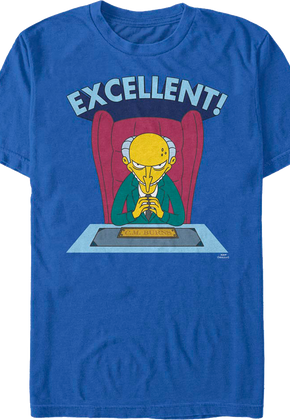 Mr. Burns Excellent Simpsons T-Shirt