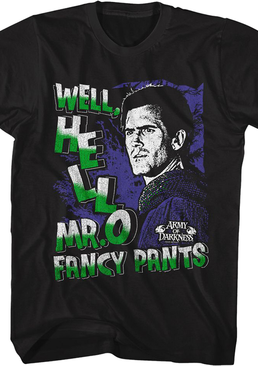 Mr. Fancy Pants Army Of Darkness T-Shirt - main product image