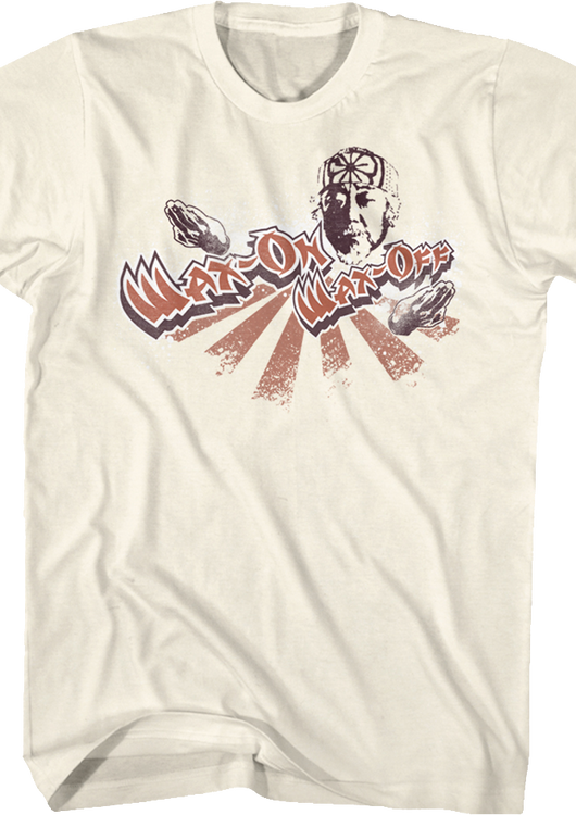Mr. Miyagi Wax On Wax Off Karate Kid T-Shirt - main product image