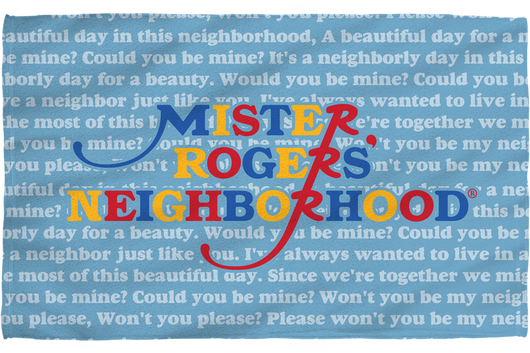 Mr. Rogers Towel - main product image