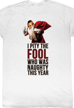 Mr. T Santa Christmas Shirt