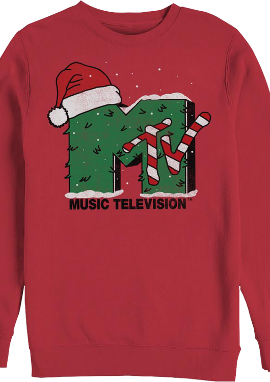 MTV Christmas Sweatshirt - main product image