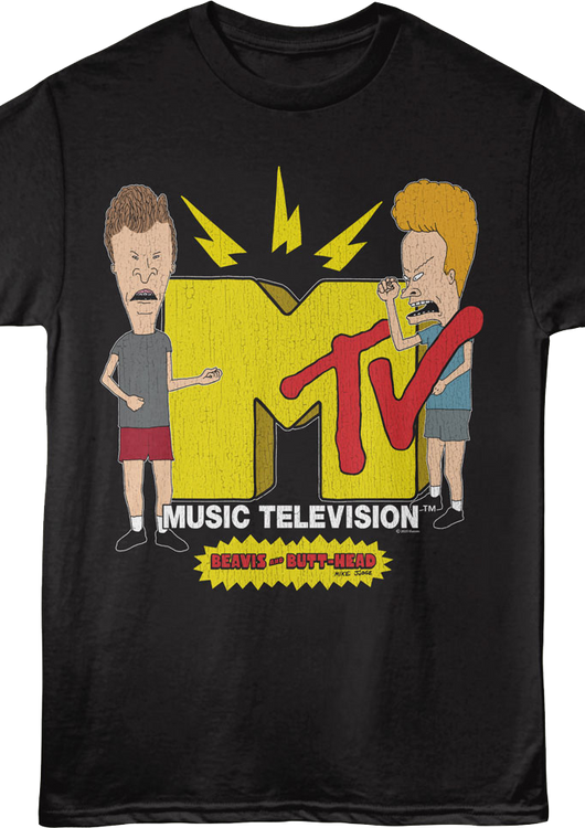 MTV Rocks Beavis And Butt-Head T-Shirt - main product image