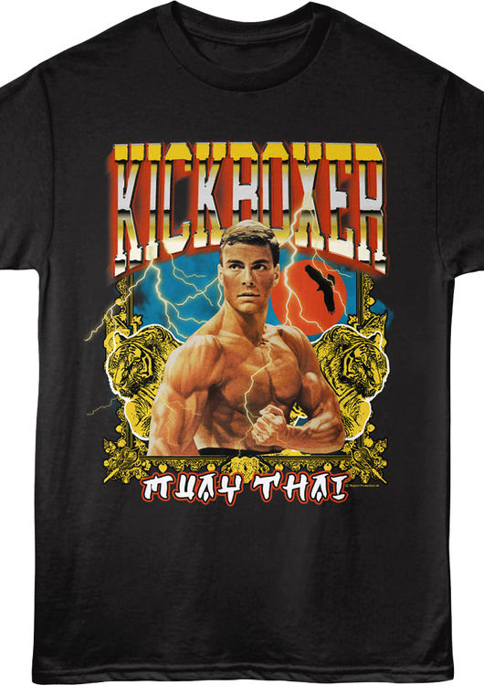 Muay Thai Lightning Kickboxer T-Shirt - main product image