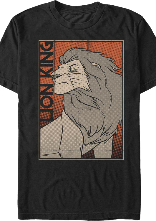 Vintage Mufasa Lion King T-Shirt - main product image