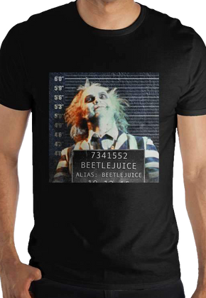 Mug Shot Beetlejuice T-Shirt
