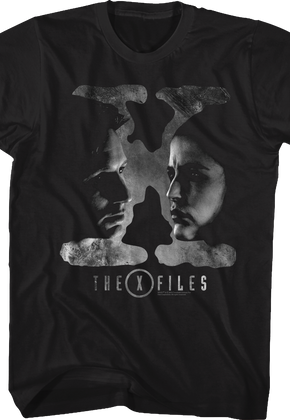 Mulder and Scully X-Files T-Shirt