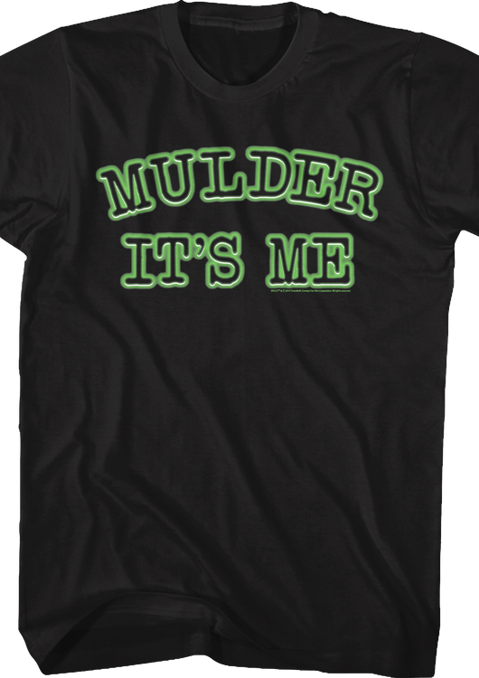 Mulder It's Me X-Files T-Shirt - main product image