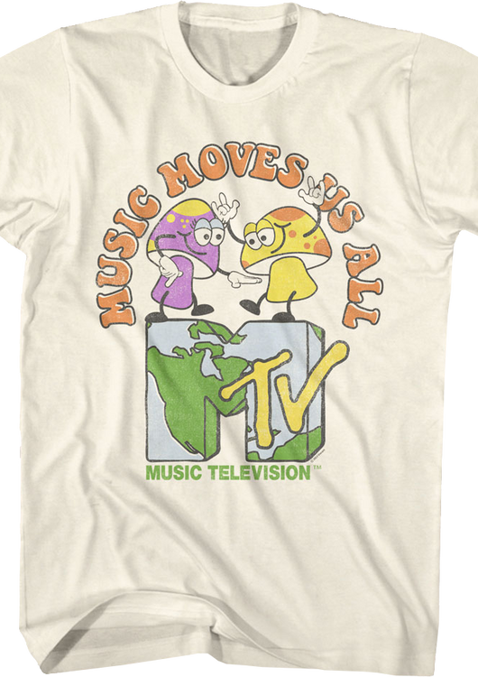 Music Moves Us All MTV Shirt - main product image