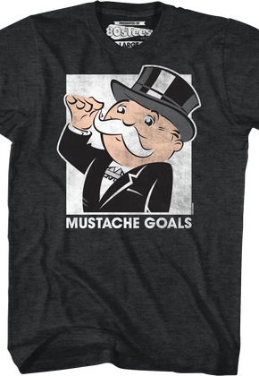 Mustache Goals Monopoly T-Shirt