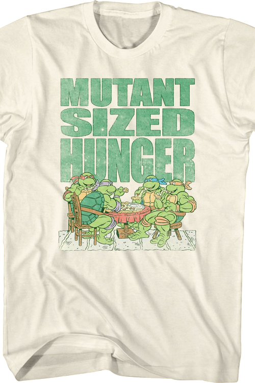 Mutant Sized Hunger Teenage Mutant Ninja Turtles T-Shirtmain product image