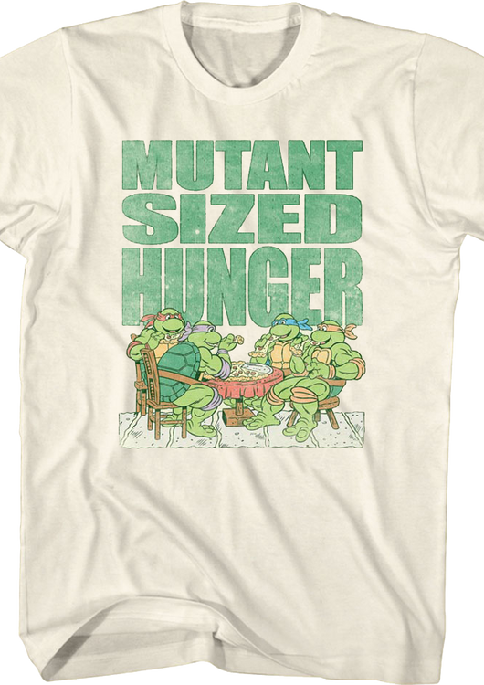 Mutant Sized Hunger Teenage Mutant Ninja Turtles T-Shirt - main product image
