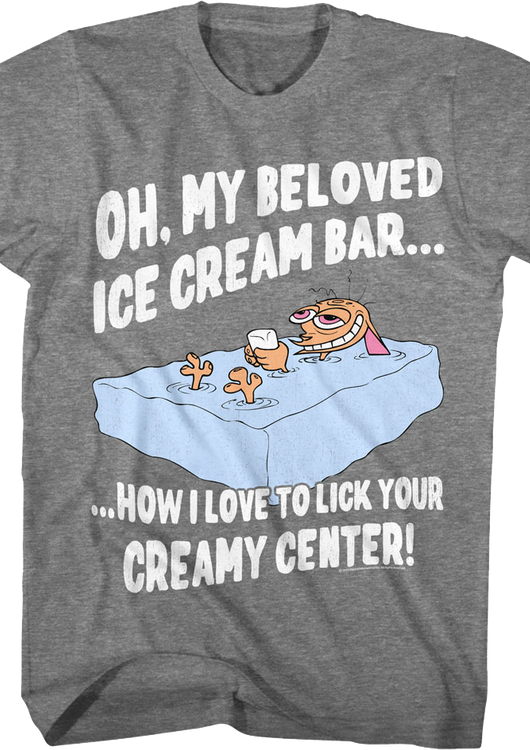 My Beloved Ice Cream Bar Ren And Stimpy T-Shirt - main product image
