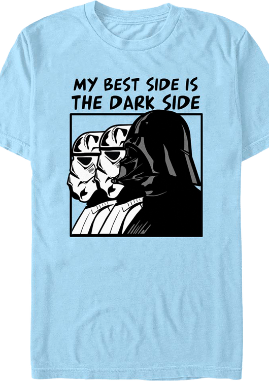 My Best Side Is The Dark Side Star Wars T-Shirt - main product image