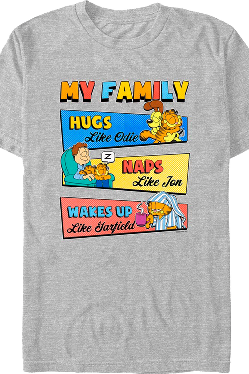 My Family Garfield T-Shirtmain product image