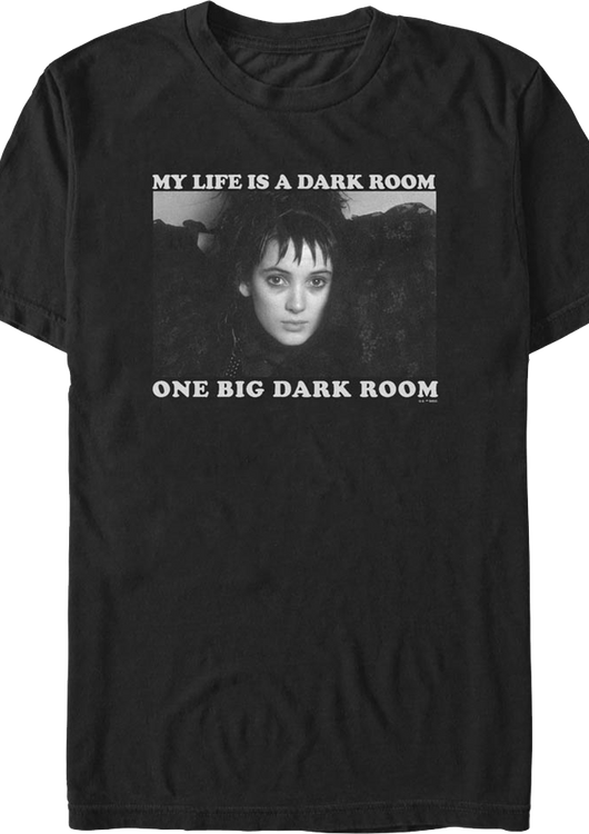 My Life Is A Dark Room Beetlejuice T-Shirt - main product image