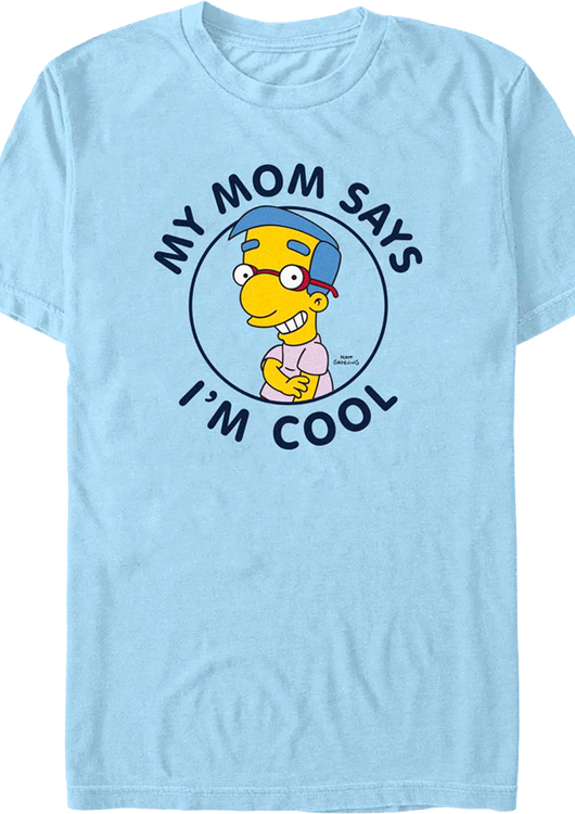 My Mom Says I'm Cool Simpsons T-Shirt - main product image